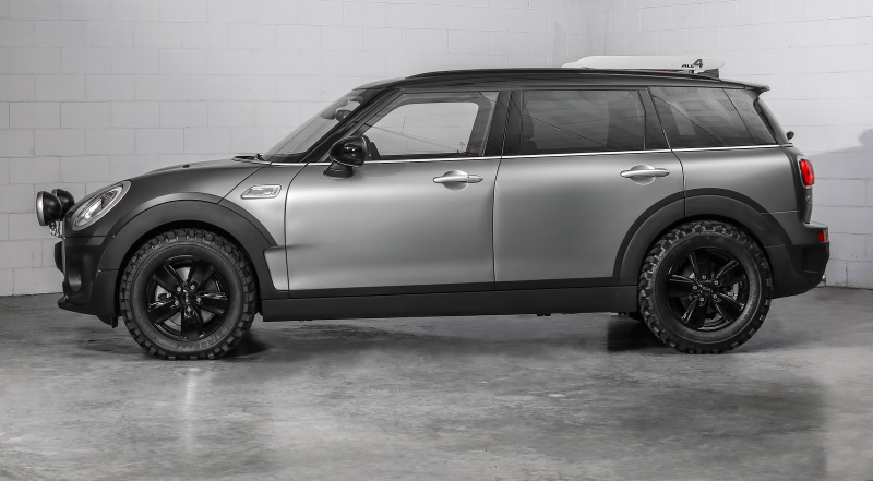 Illustration for article titled I Would Happily Take The Mini Clubman All4 Scrambler Concept To Various Off-Road Events